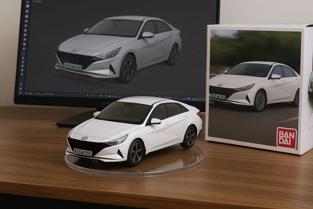 Фар хундай Элантра с дхо без дефектов