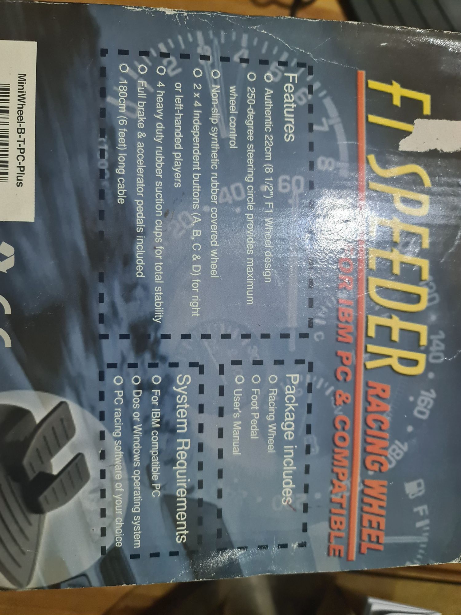 Руль игровой f1 speeder