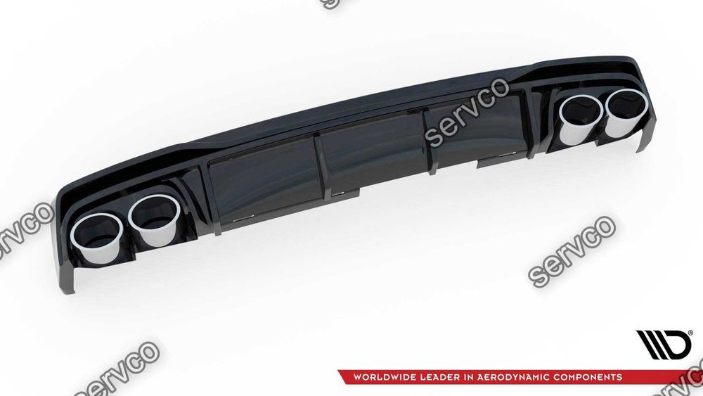 Difuzor bara spate si imitatii evacuare Audi A6 C8 S-Line 2023-2025 v6