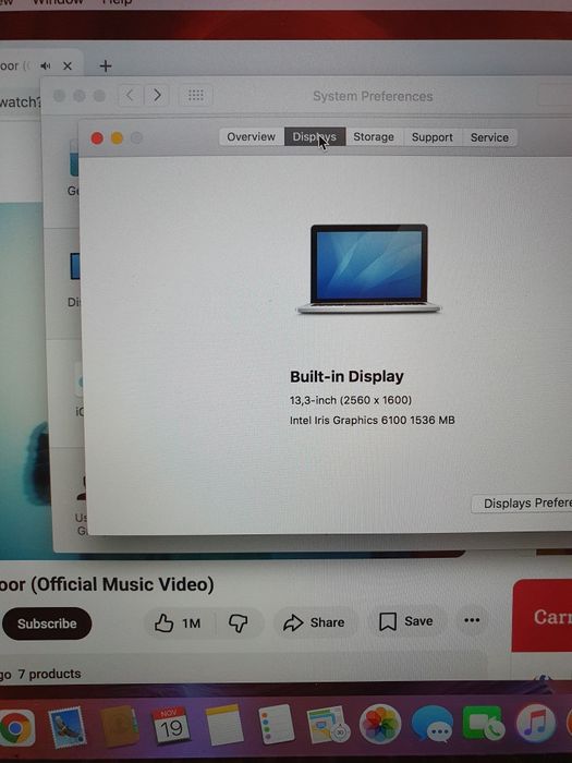 Macbook Pro Retina13",Cpu i5,Ram 8gb,Ssd,Intel IRIS, Baterie 8 ore !