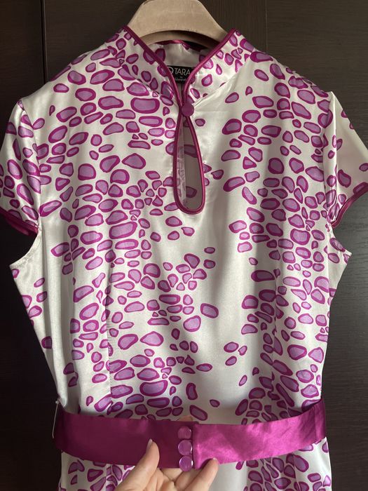 Rochie vara matase marimea 44
