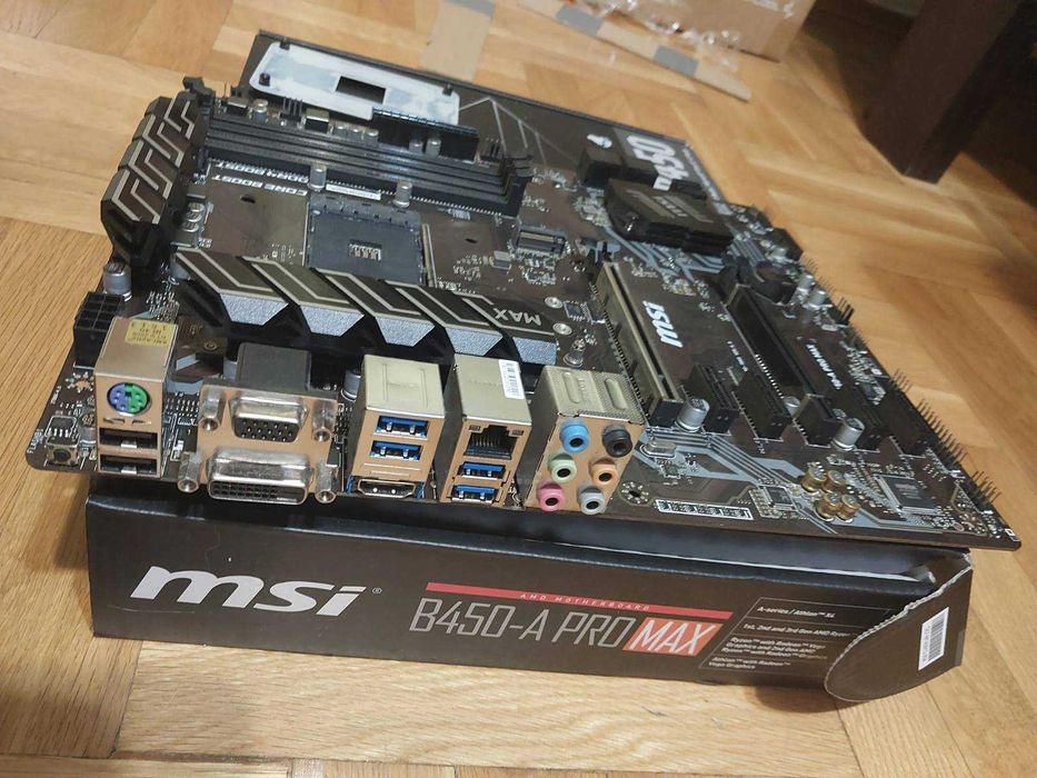 AMD Ryzen 9 3900X + MSI B450-A Pro Max