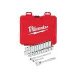 Комплект гедоре Milwaukee, 28 части, 1/4"