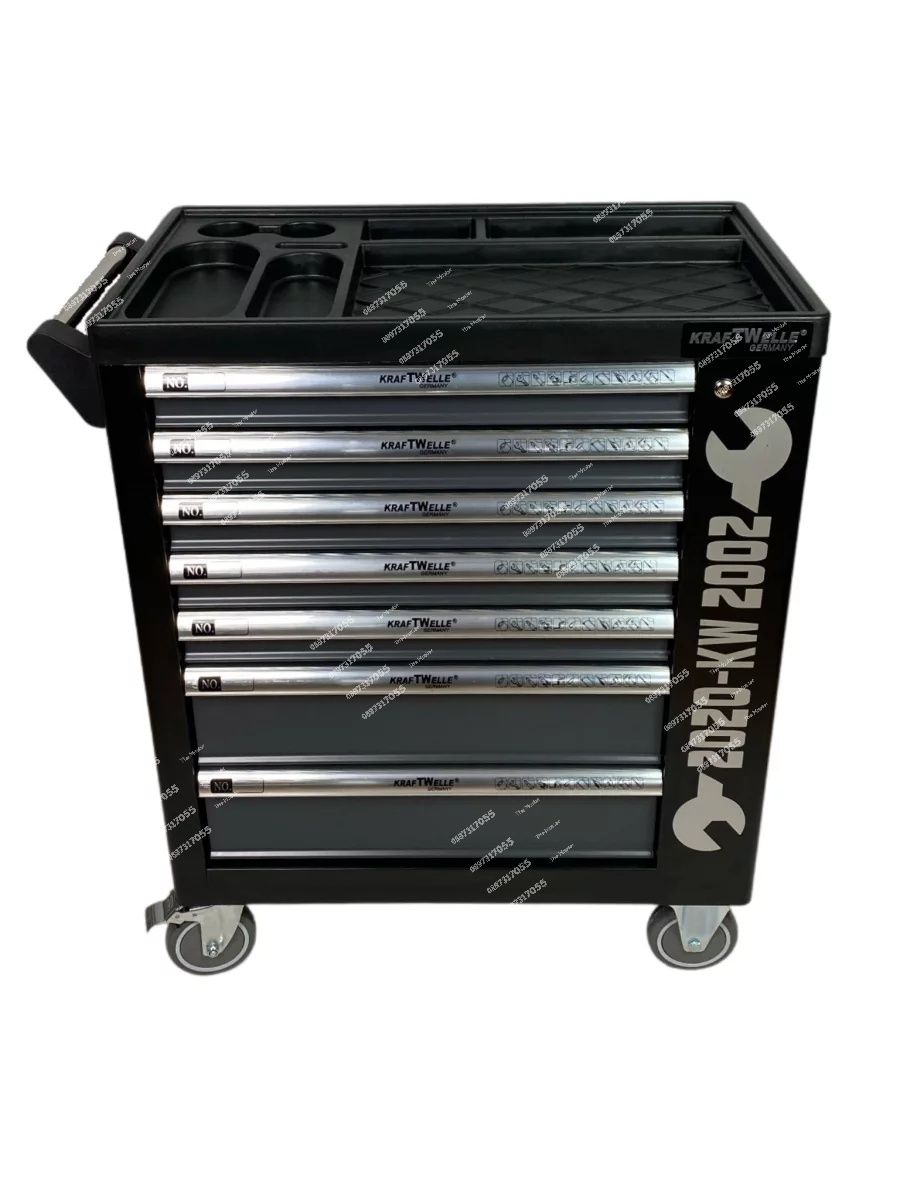 Шкаф количка за инструменти немски с 6 пълни чекмеджета