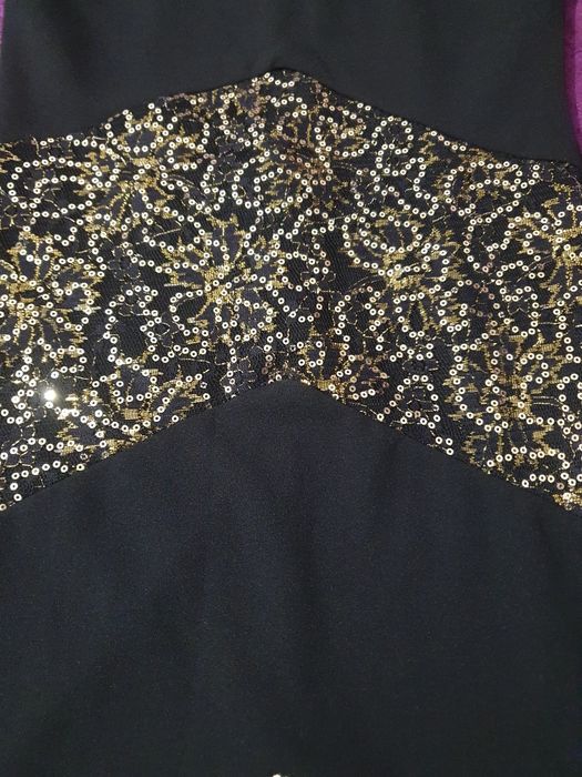 Рокля с пайети - размер S