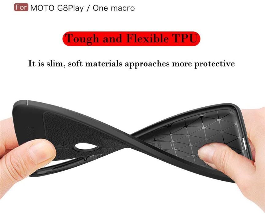 Husa Antisoc model PIELE pt. Motorola Moto Z3 Play
