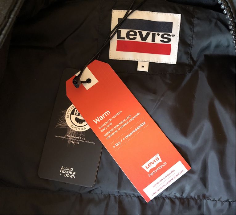 Levis/Levi's Hooded Fillmore Down Jacket мъжко пухено яке - L