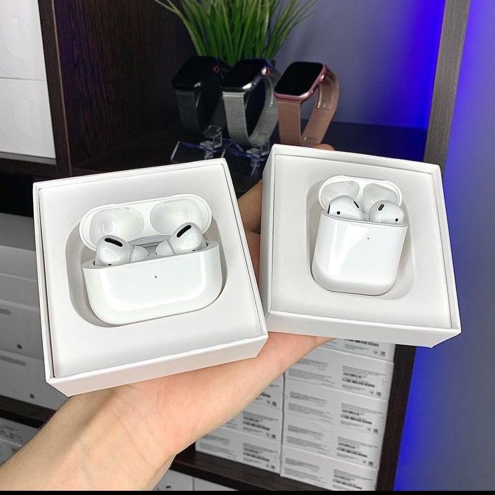 Airpods pro, Airbods 3, Airpods 2.