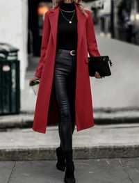 Палто в червен цвят, размер XS/S/M