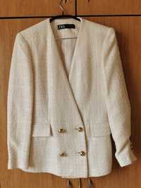 Бяло сако на Zara, ново