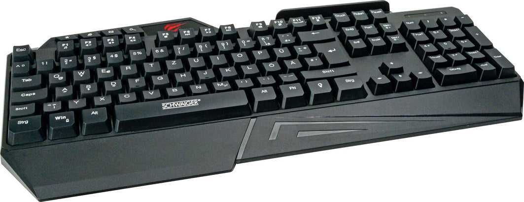 Геймърска клавиатура SCHWAIGER Gaming Tastatur GT108, RGB подсветка