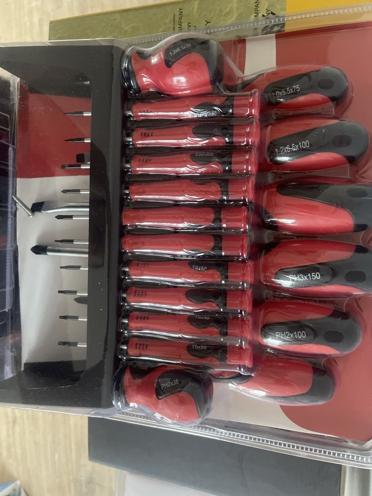 Set surubelnite magnetice cu suport 18 bucati