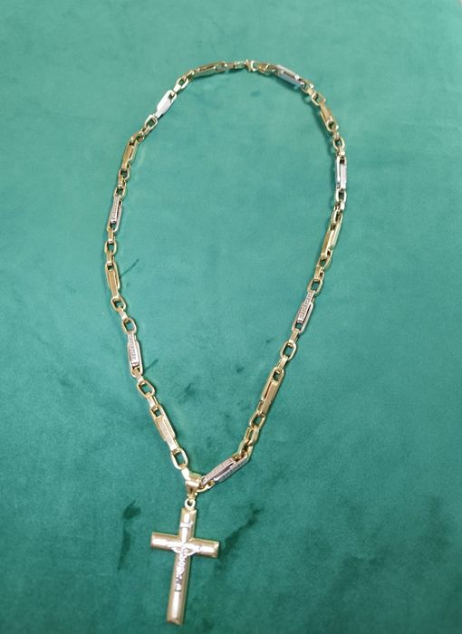 Lanț aur 14k Bărbătesc Versace