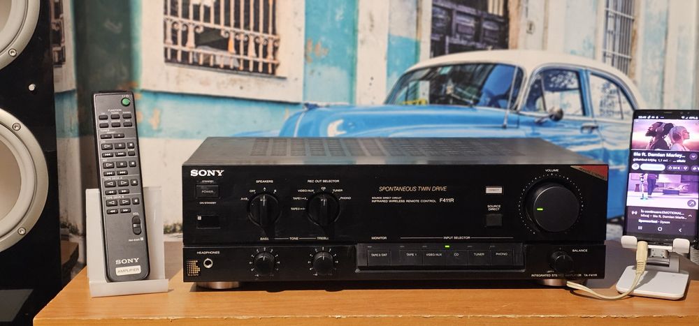 Amplificator statie Sony TA F 411 R