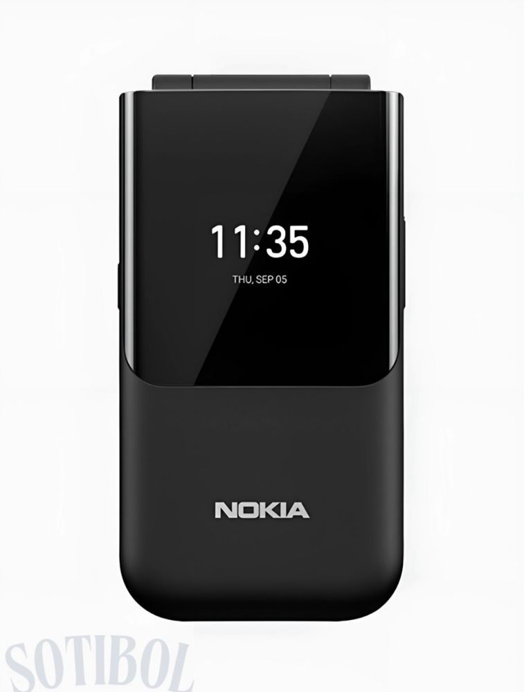 o’sha Afsonaviy Nokia 2720 madel Yangi knopkali Telefon 2ta sim karta