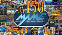 ARCADE DVD - PC- EMULATOR Mame 32 - ROMS 150 Top Games