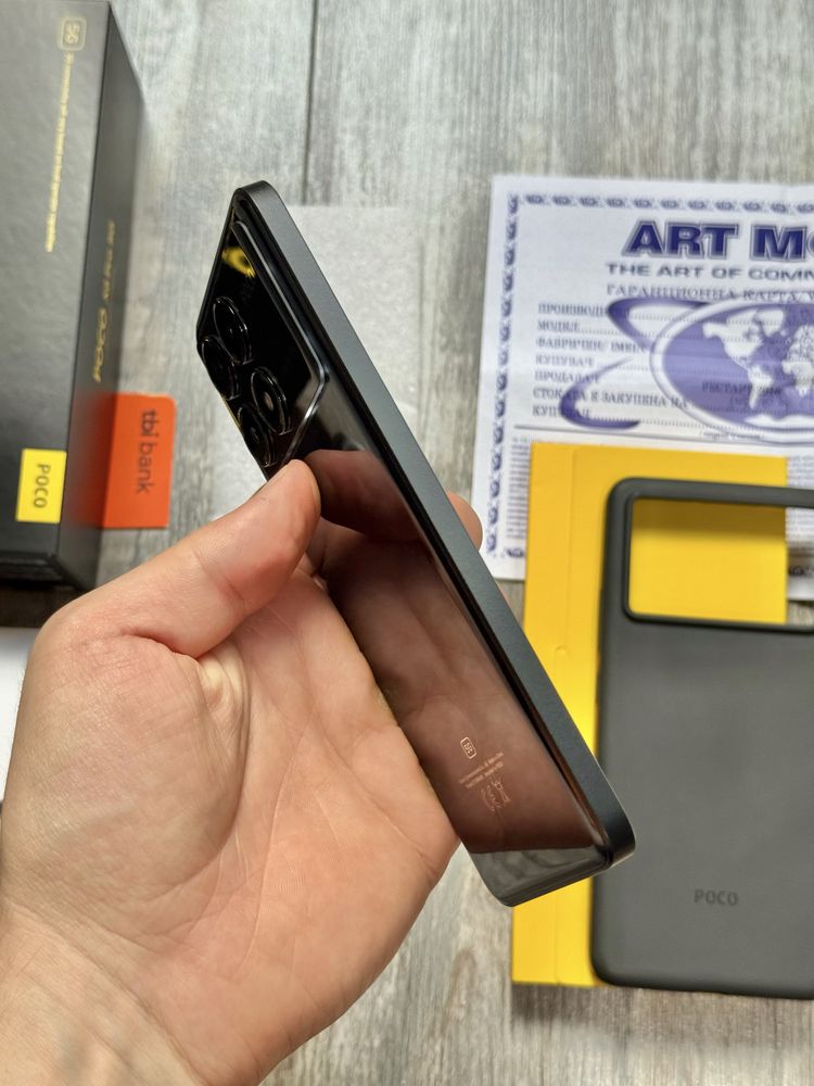 Poco X6 Pro 5G 256 GB 8+8 GB Ram 120 hz.  Dual Sim Отличен Гаранционен