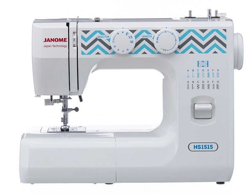 Электромеханическая швейная машина Janome HS1515