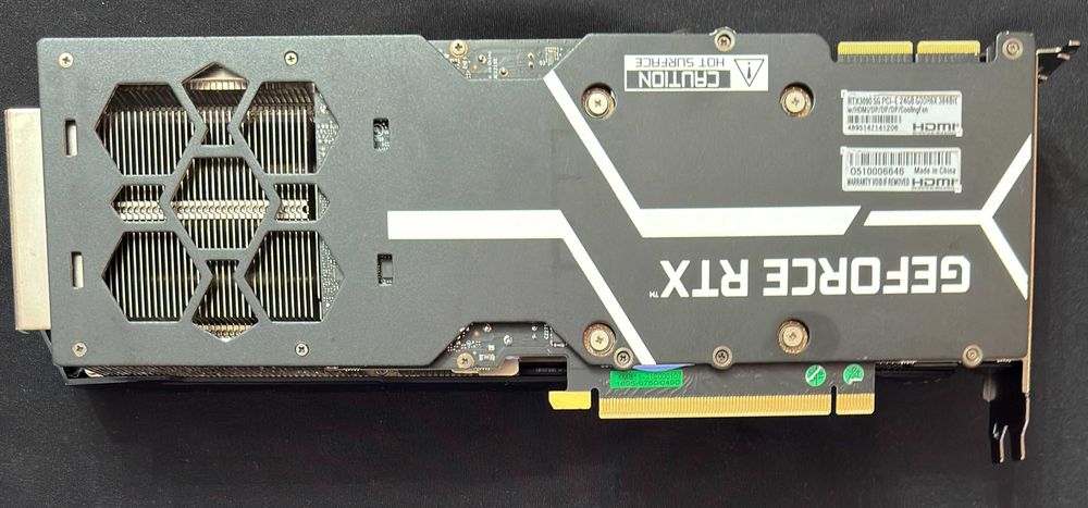 Видео карта GPU GALAX GeForce RTX 3090 SG 24GB GDDRX6 HDMI/DisplayPort