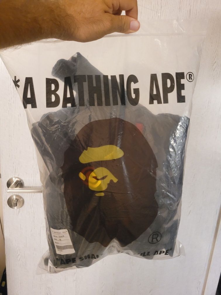 Bape camo shark hoodie размер М