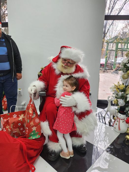 Inchiriere Mos Craciun - barba naturala - actor - poze reale