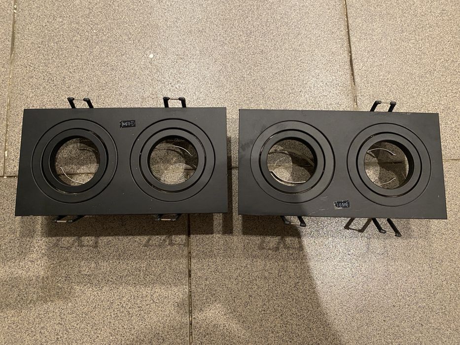 Spot incastrabil dublu GU10 - 2 buc