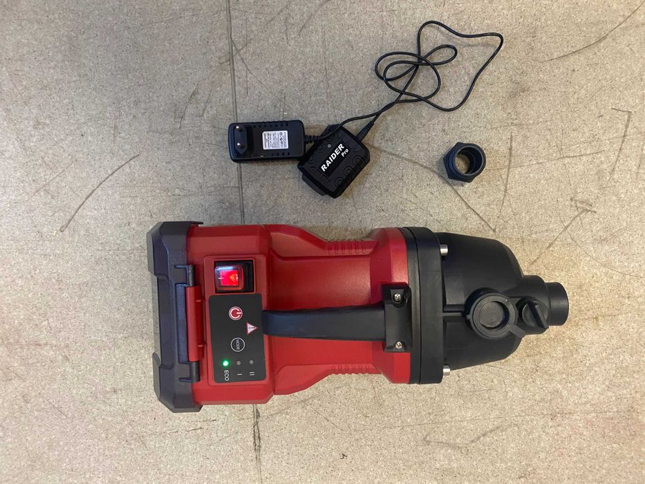 Шлайфмашина за стени и тавани 950W Ø180mm 2LED RD-DS09/ R20 Помпа 40V