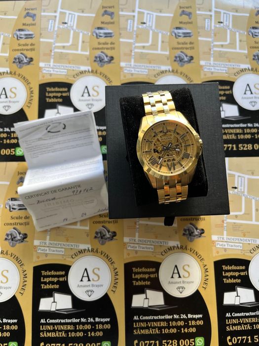 Ceas bărbătesc Bulova Classic Sutton 97A162 Automatic ca Nou