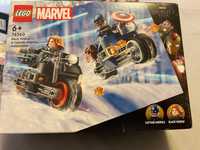 lego marvel black widow and captain america motorcycles