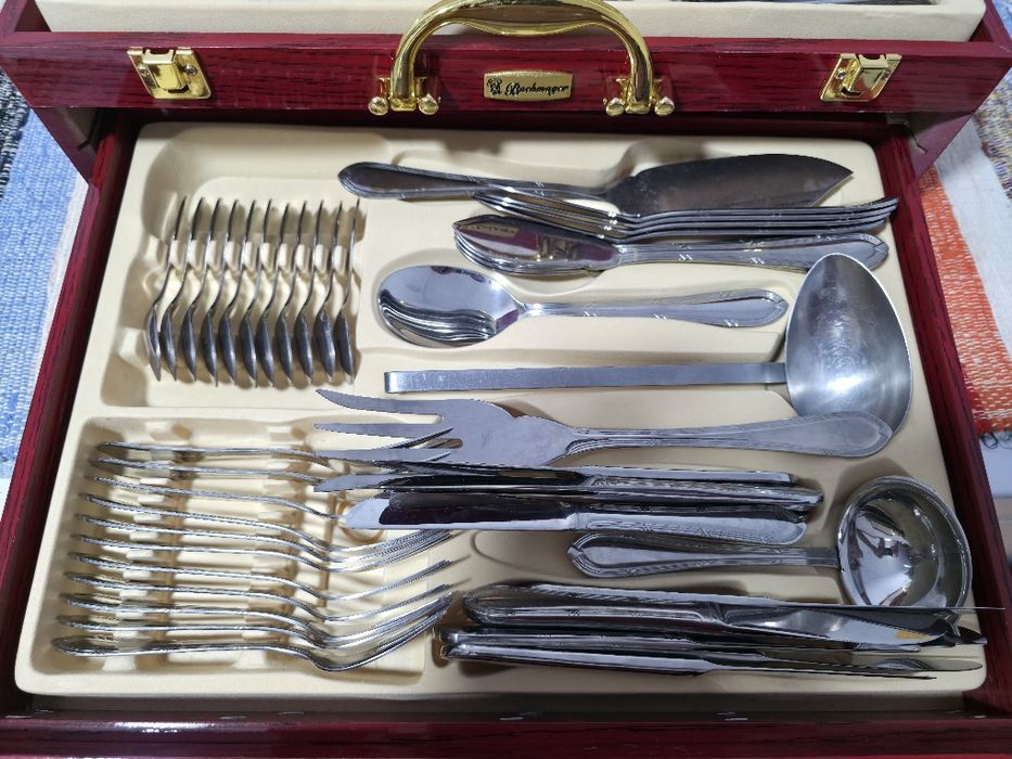 De vanzare,  Set tacamuri BACHMAYER STAINLESS STEEL (INOX)