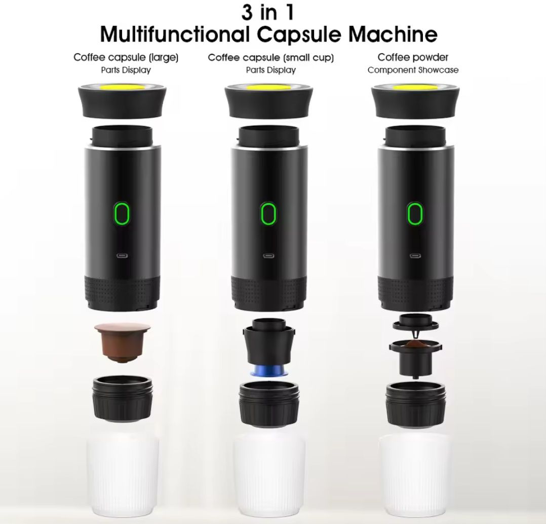 Преносима акумулаторна кафе машина Nespresso, Dolce Gusto