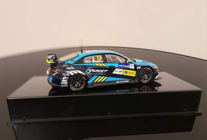 Hyundai Elantra N TCR #19 A. Backman - WTCR Portugal 2021 1:43 Ixo