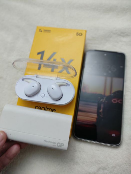 Realme 14x 128GB/6GB 5G 3г. ГАРАНЦИЯ с два подаръка
