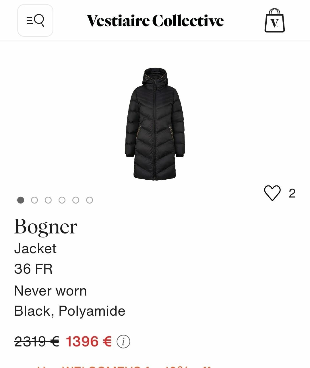Geacă cu puf si glugă BOGNER