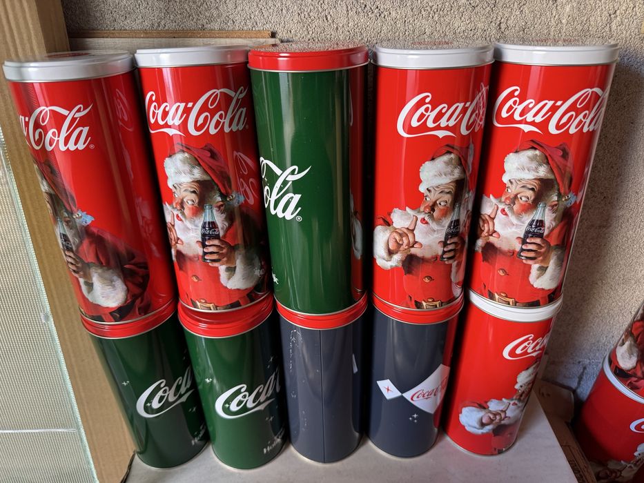 Coca-cola метални кутии за храна 10 бр.=10 лв.
