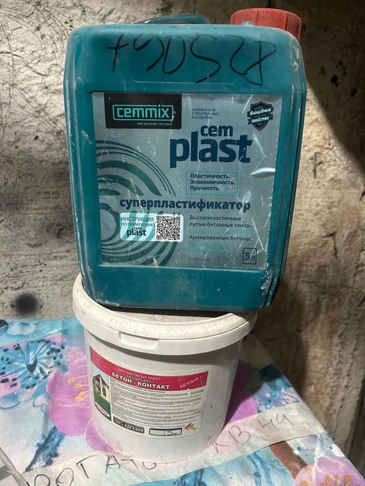 Бетонконтакт и пластификатор
