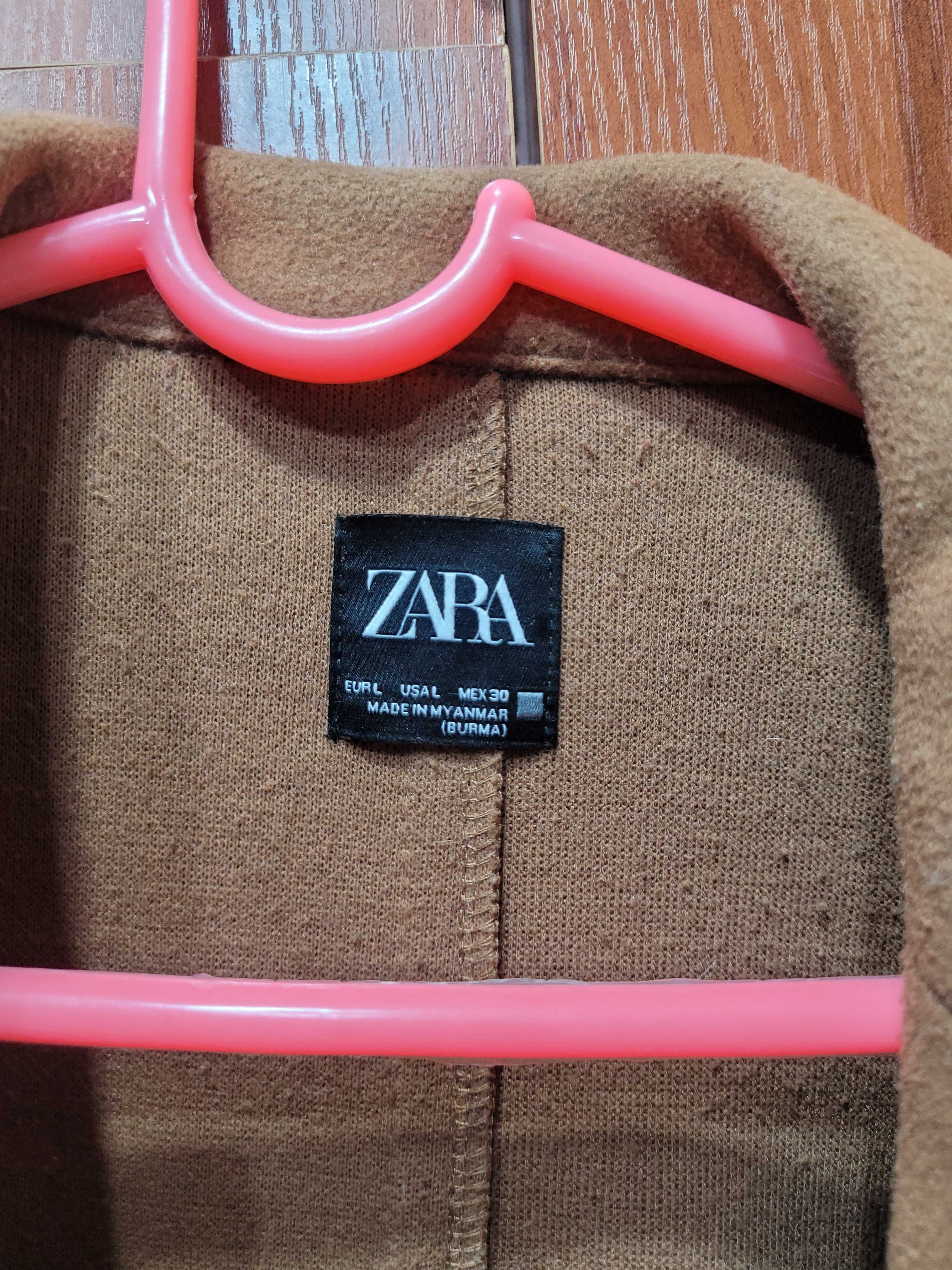 Продам бу пальто Zara  . Размер L