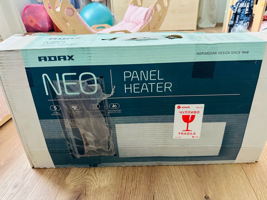 ADAX Neo 600W – нов, неизползван конвектор