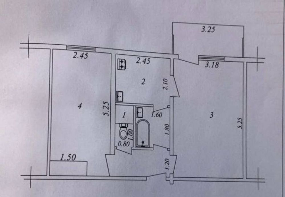 Срочно продается 2/3/5 БИЙ, квартира площадью 50м.кв