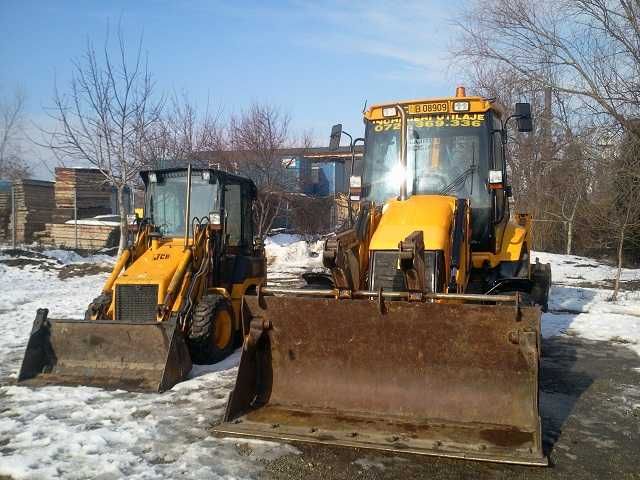 Fundatii case,canalizari,Inchiriez excavator, buldoexcavator Bucuresti