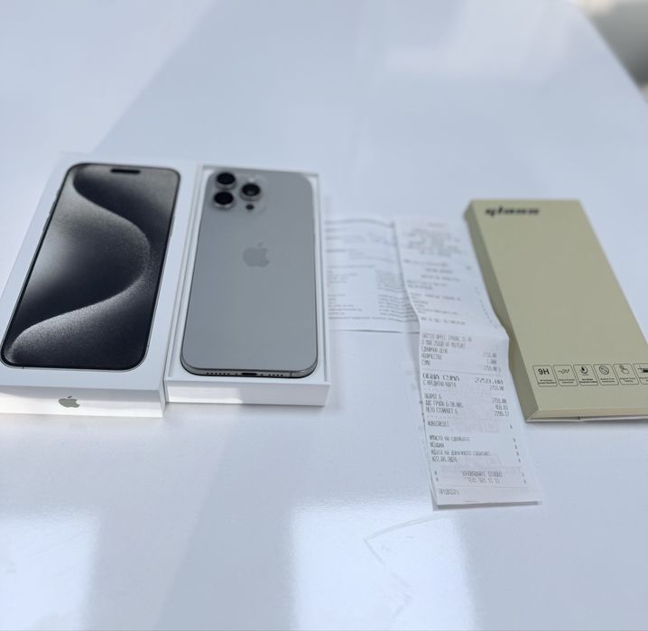 Продава се iPhone 15 Pro Max 256GB в отлично състояние