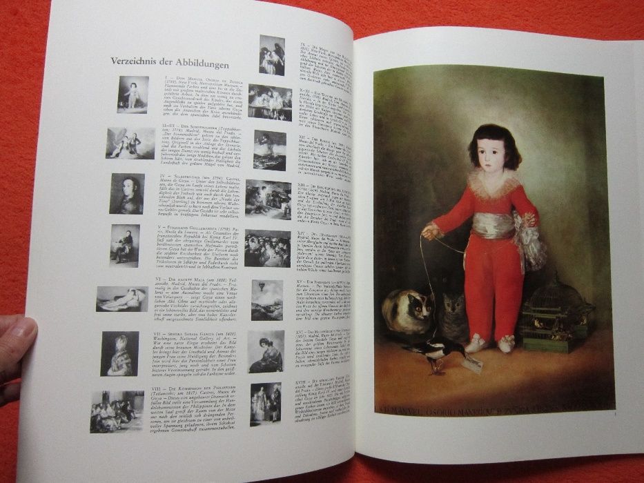 Vintage album Goya -Bastei Galerie der großen Maler-Italia 1964