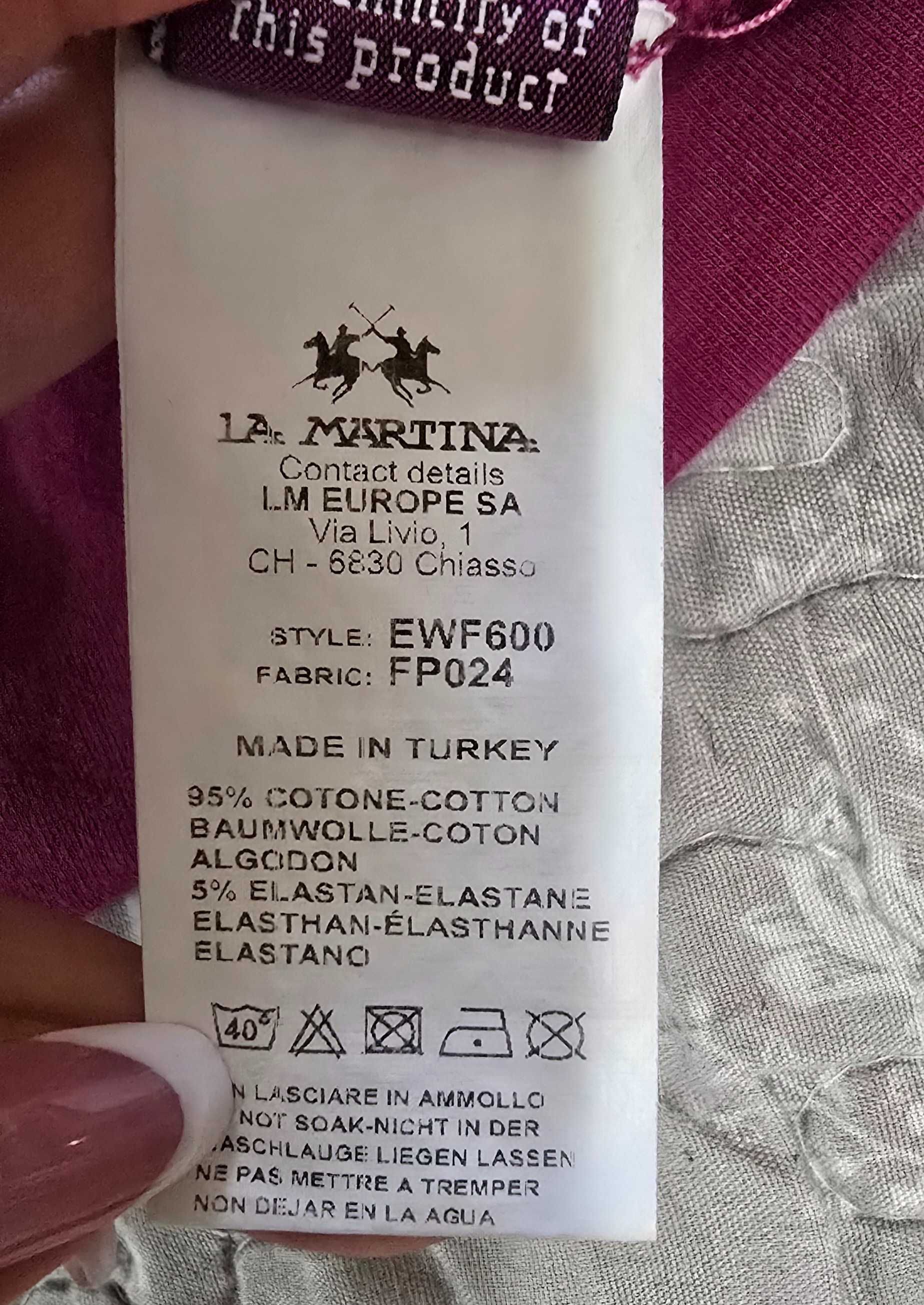 La Martina S-дамски суичър (6)