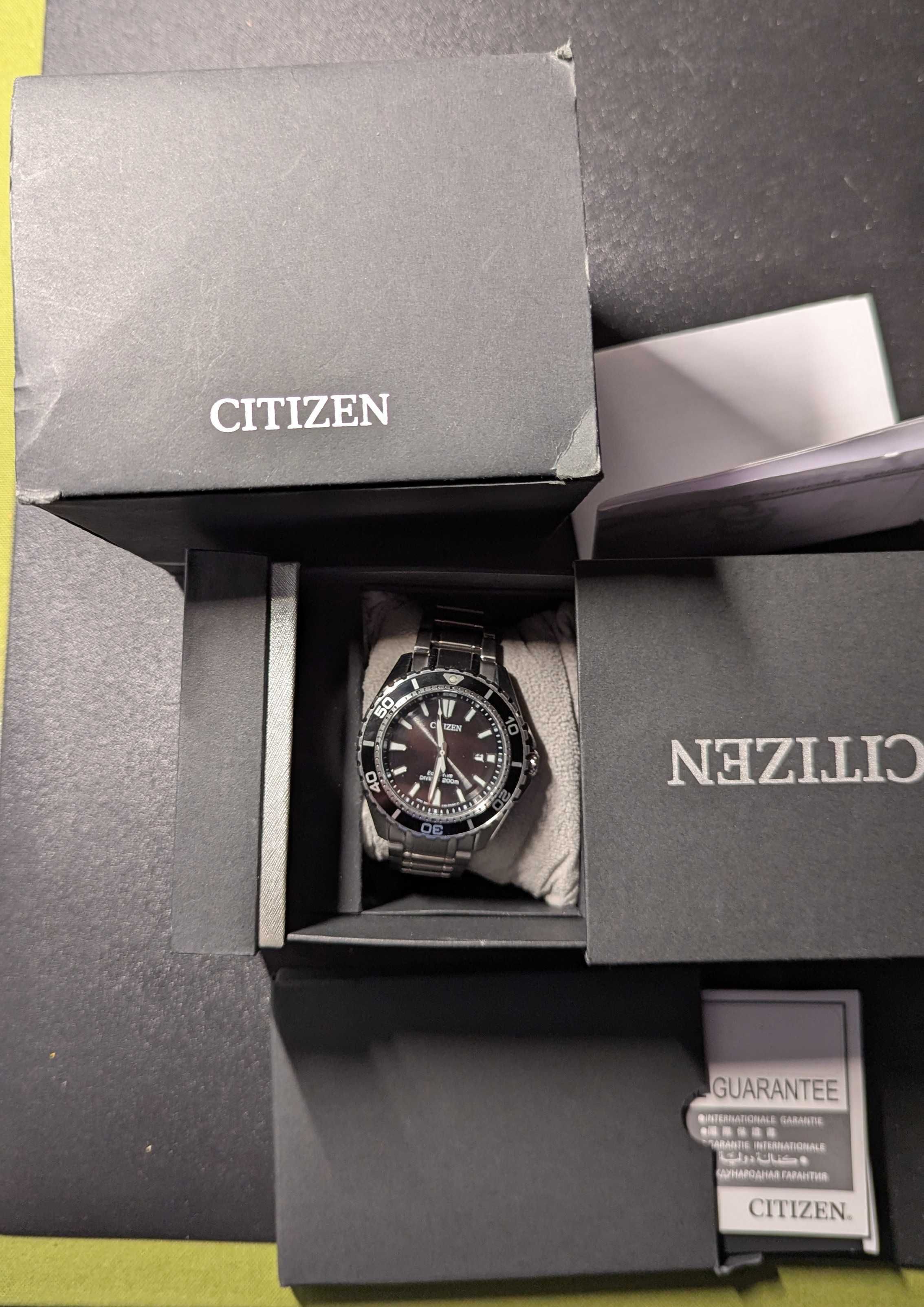 Vand Citizen Promaster EcoDrive Diver BN0190 Solar