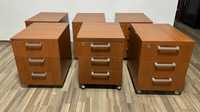 9 Buc Rollbox cu 3 sertare; Mic Dulap pe rotile pentru birou