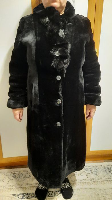 Цигейковая шуба облегчённая   10000