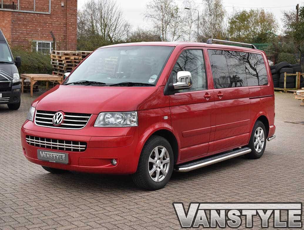 Хром капаци огледала VW Transporter T5 / VW Caddy 2004+