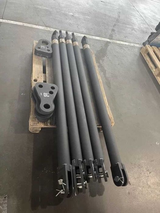 Сцепка жесткая универсальная 30 тонн + со сменными петлями 2 шт.