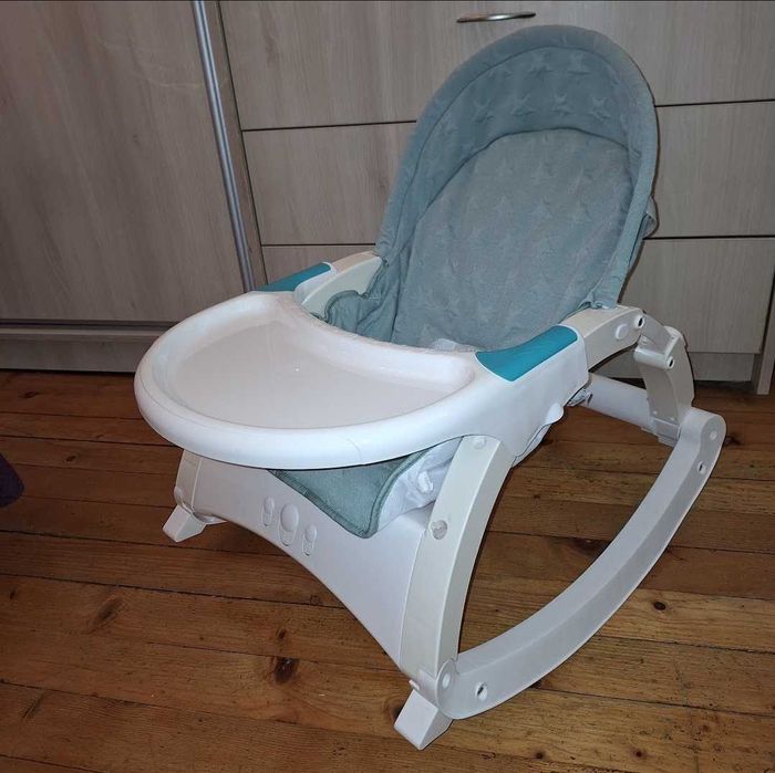 Бебешки шезлонг Lorelli Alex green