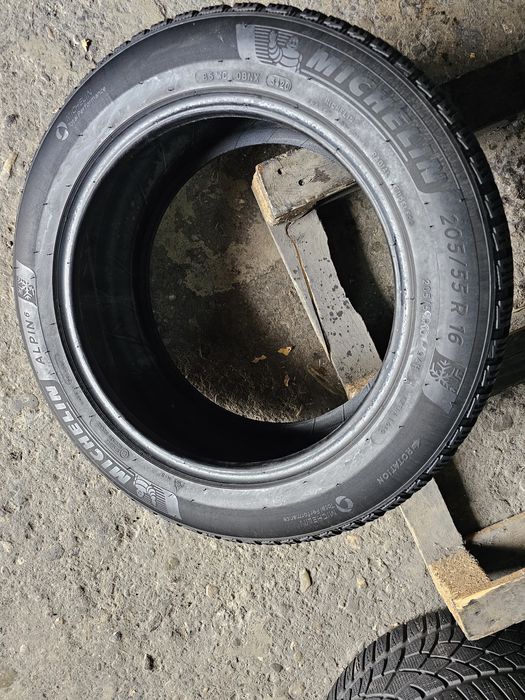 4 anvelope iarna 205 55 16 Michelin 2020 6.8mm